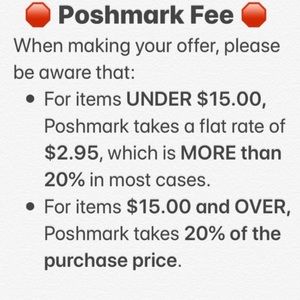 Poshmark Fee